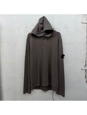 AW 2008 Stone Island Hooded Pullover Sweatshirt